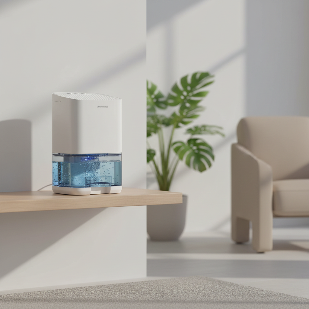 Elevate Your Comfort with the 1000ml Portable Dehumidifier – Say Goodbye to Dampness and Mold!